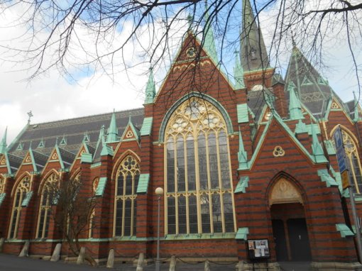 Oscar Fredriks Kyrka Göteborg foto Bo Ariansson 2
