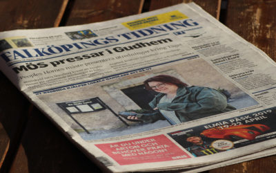 Första sidan i Falköpings Tidning