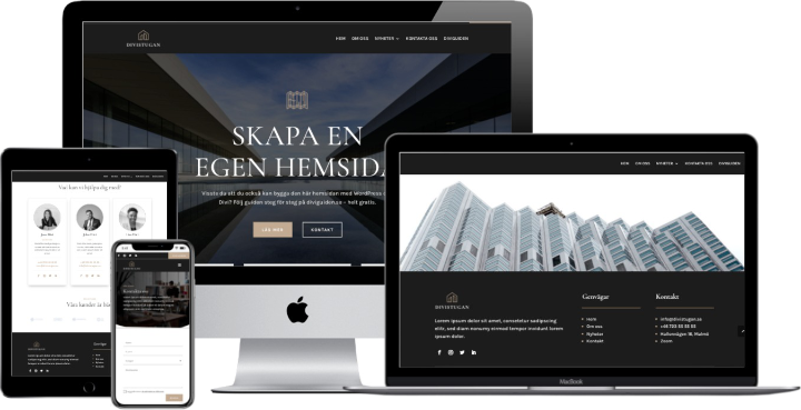 WordPress med Diviguiden
