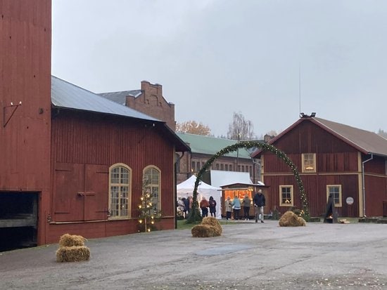 Julmässan på Åminne Bruk