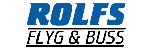 Till Rolfs Flyg & Buss Logotyp för Rolfs Flyg & Buss, researrangör som erbjuder dagsresor och upplevelser