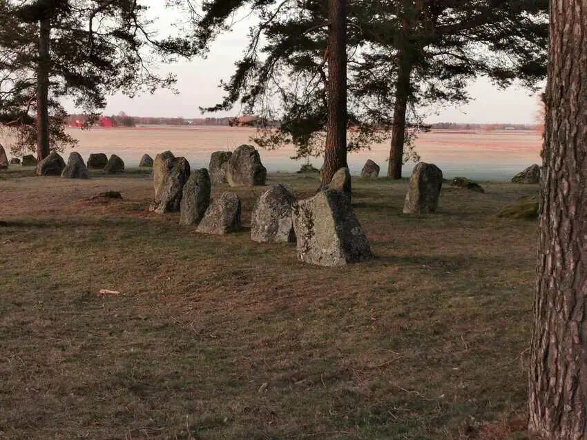 Brakelunds järnåldersgravfält i Hasslösa